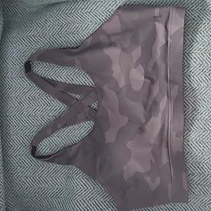 Camo sports bra